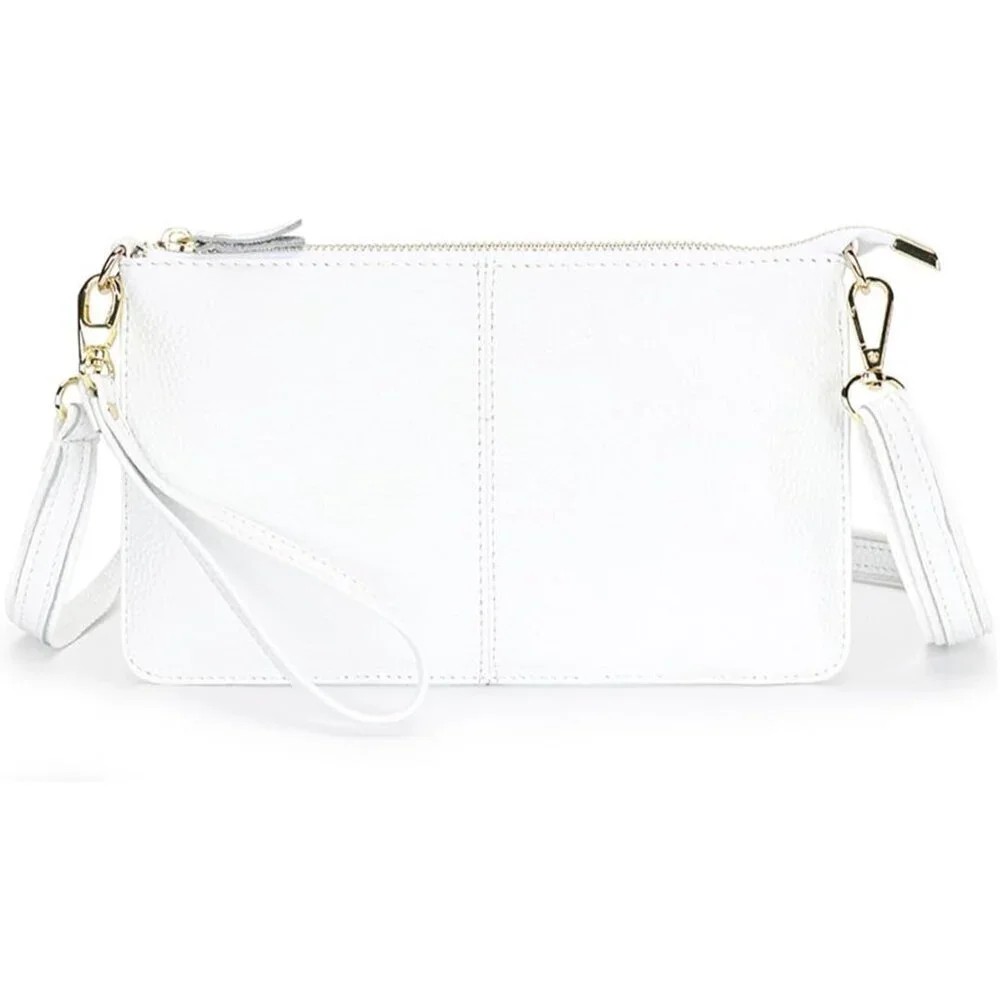 Genuine Leather Small Crossbody Bag Women Minimalist Purse Shoulder